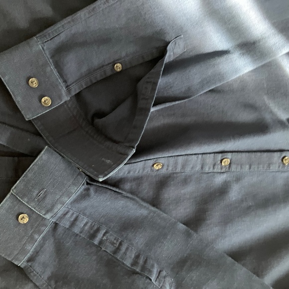 Hugo Boss Men’s Navy Long Sleeve Cotton Shirt 💙 - Picture 6 of 8